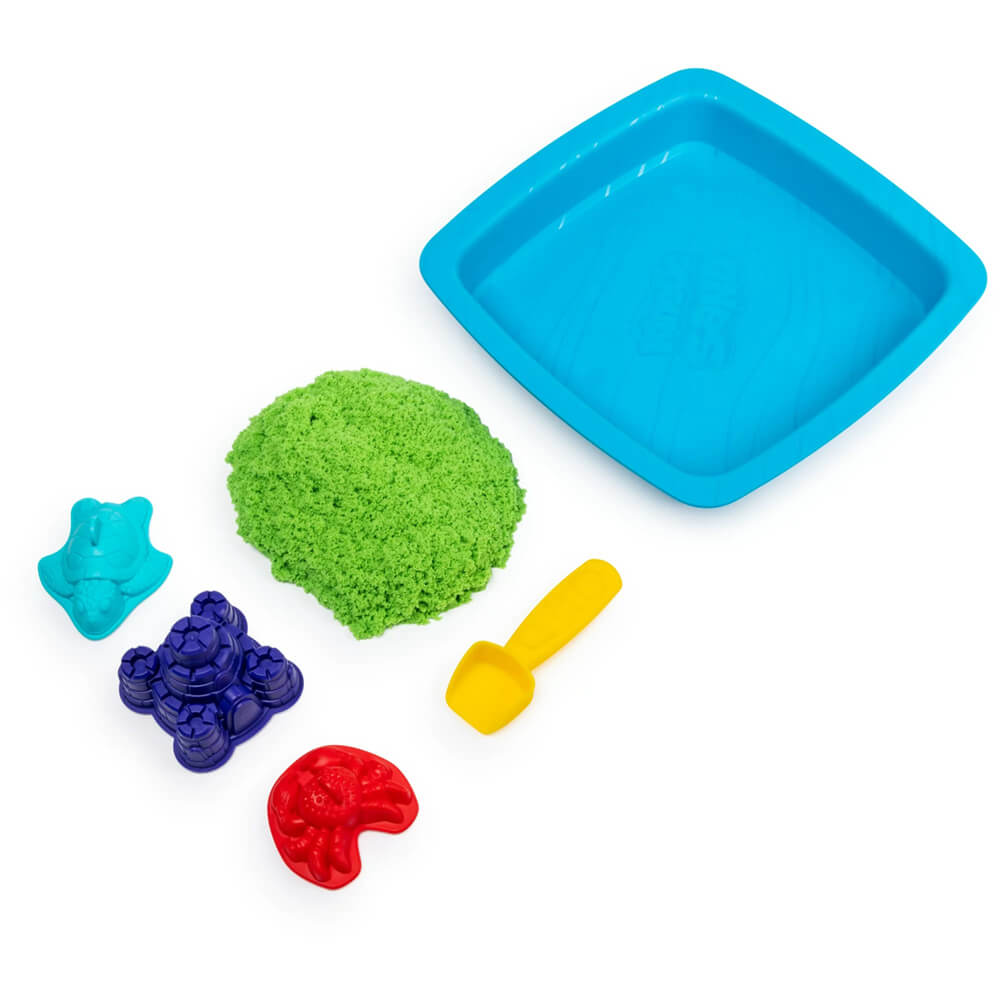 Random lot of Play-Doh molds, cutting shapes, Kinetic Sand