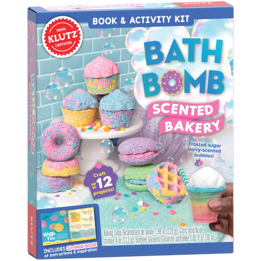 Klutz Bath Bomb Scented Bakery Book & Activity Kit