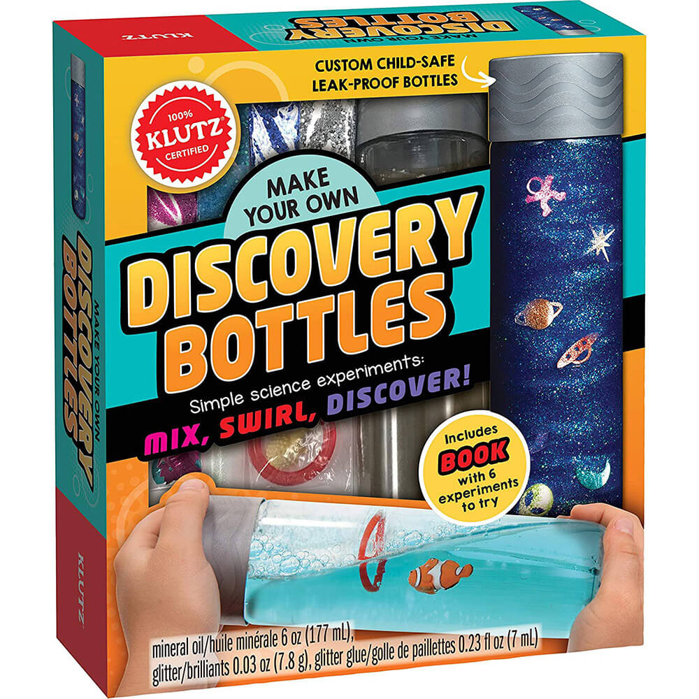 Klutz Make Your Own Discovery Bottles Book & Activity Kit