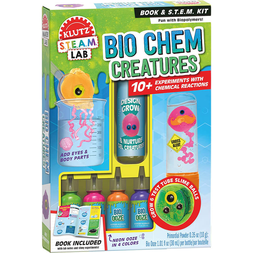 Klutz STEAM Lab Bio Chem Creatures Book & Activity Kit