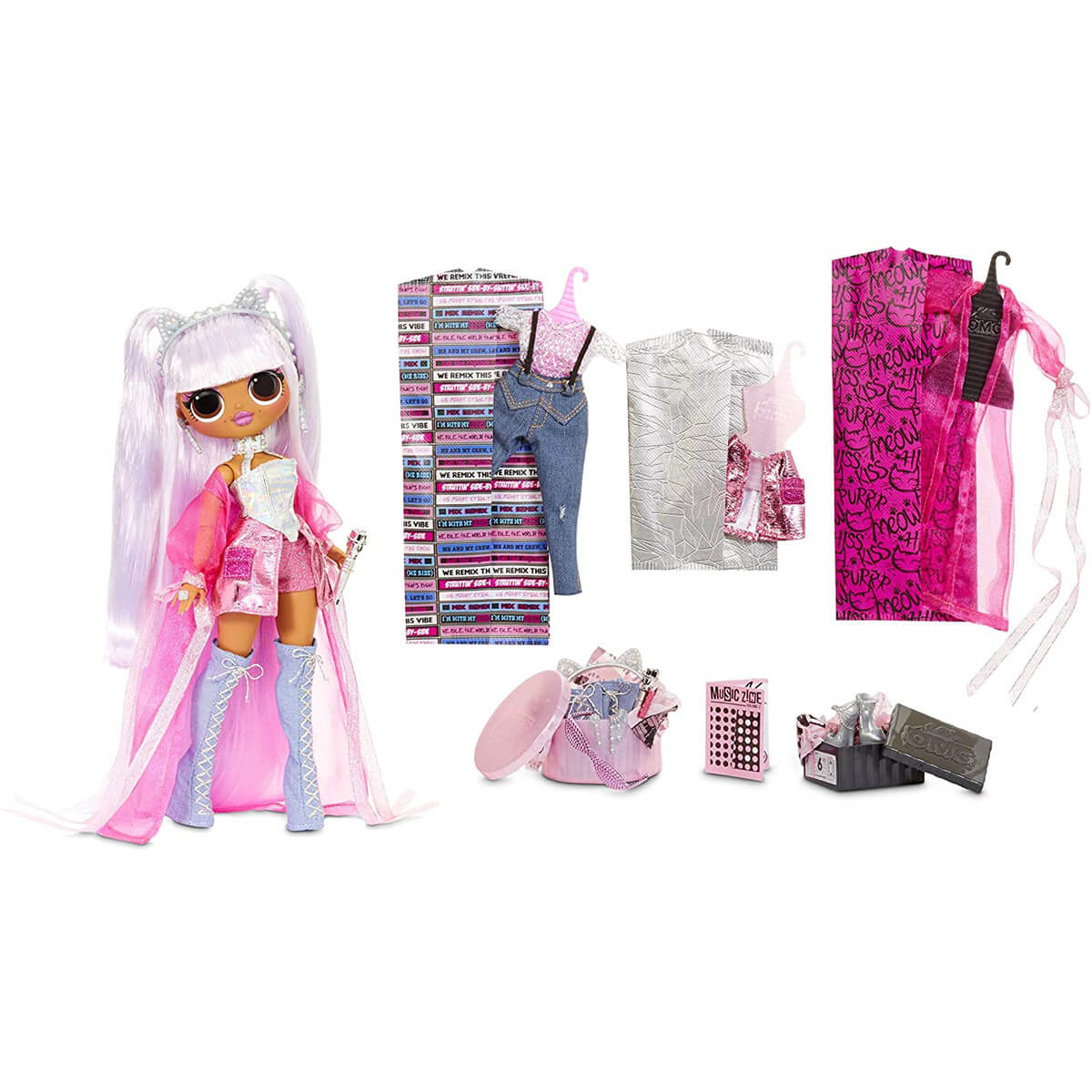 L.O.L. Surprise O.M.G. Remix Kitty K Fashion Doll
