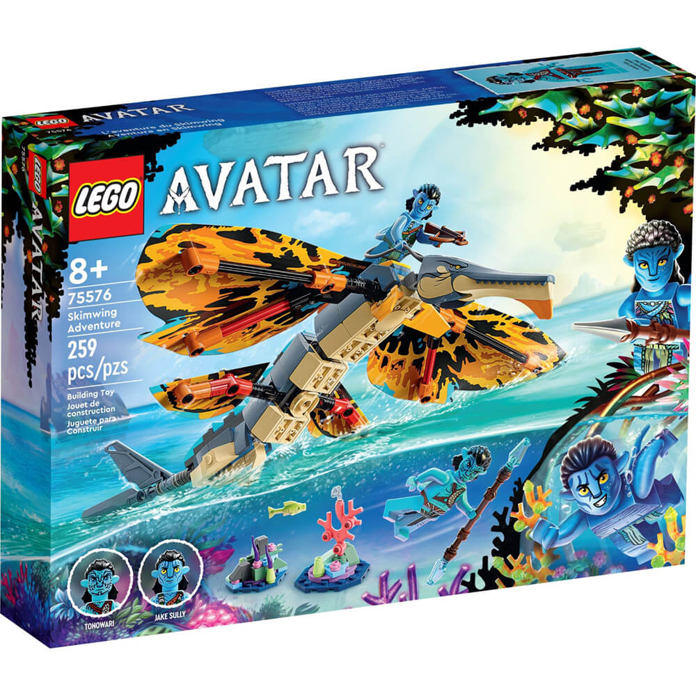 uddrag Smelte miljøforkæmper LEGO® Avatar Skimwing Adventure 259 Piece Building Kit (75576)