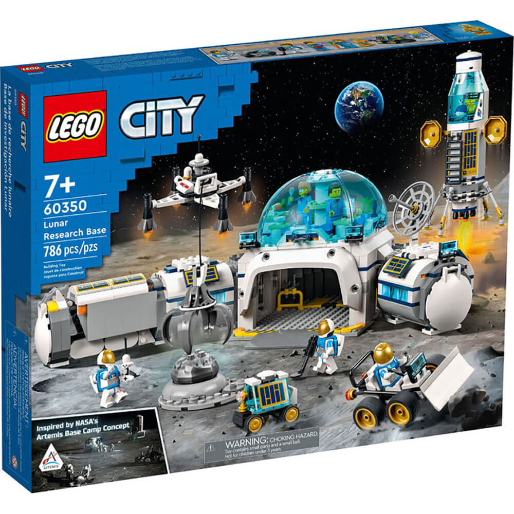 LEGO City Space Lunar Research Base 786 Piece Building Set