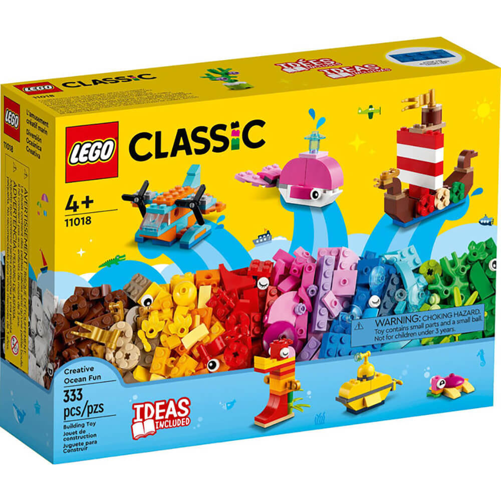 LEGO Classic Creative Ocean Fun 333 Piece Building Set (11018)