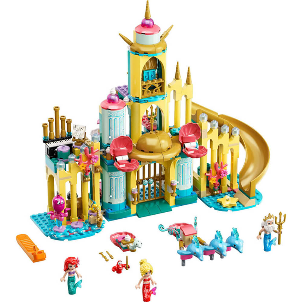 LEGO Disney Princess Ariel’s Underwater Palace 498 Piece Building Set (43207)