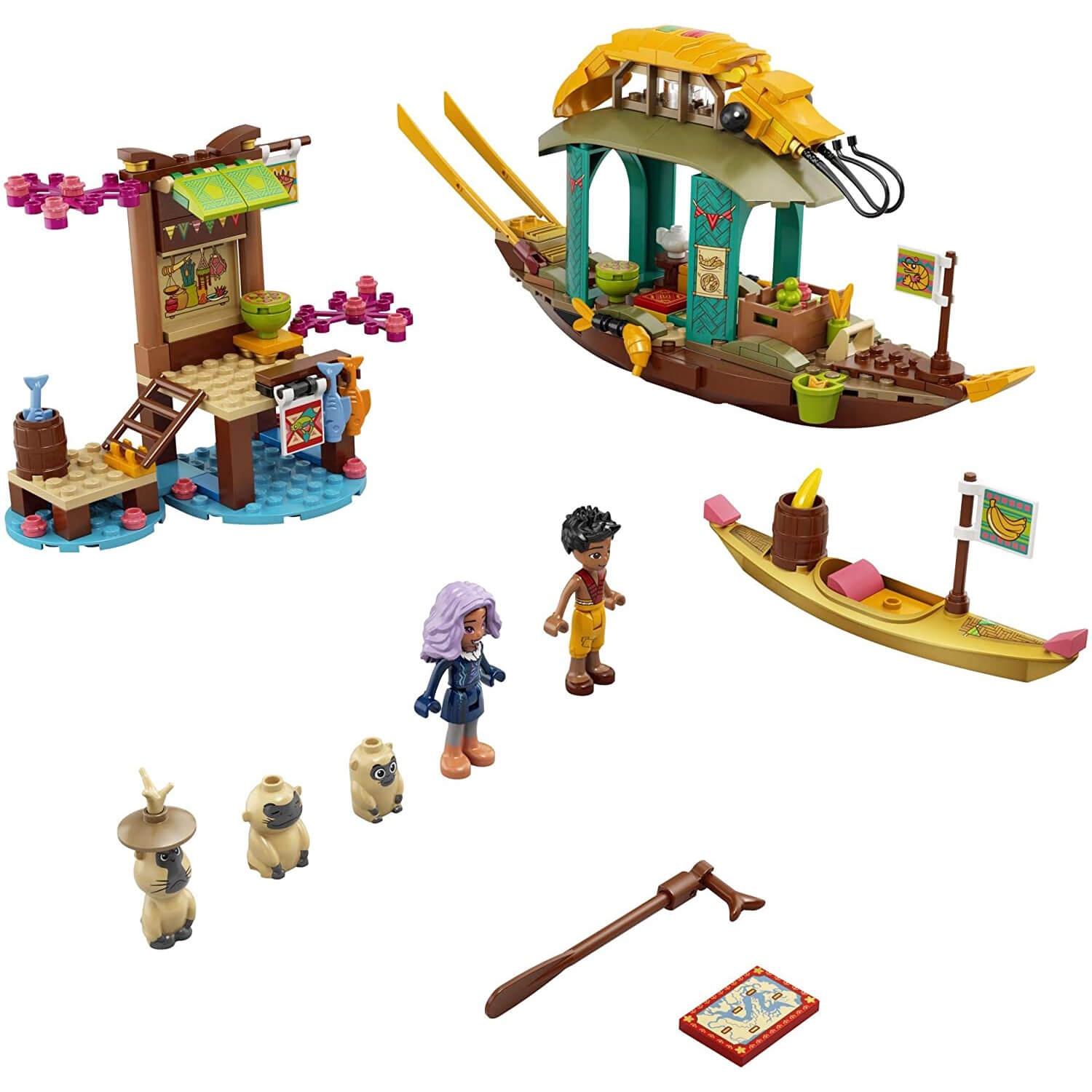 LEGO Disney Princess Boun's Boat 247 Piece Building Set (43185)
