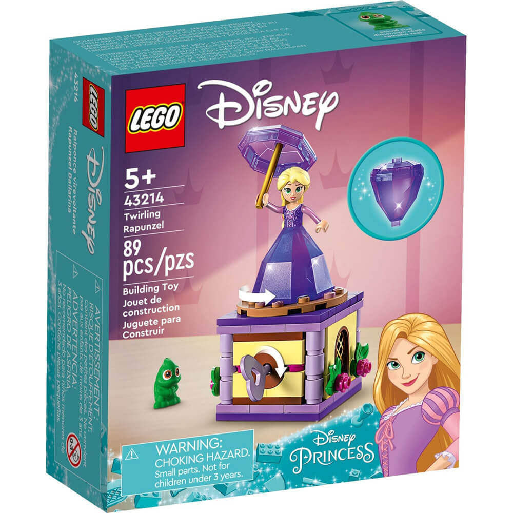 snyde Sway Glorious LEGO® Disney Princess Twirling Rapunzel 89 Piece Building Kit (43214)