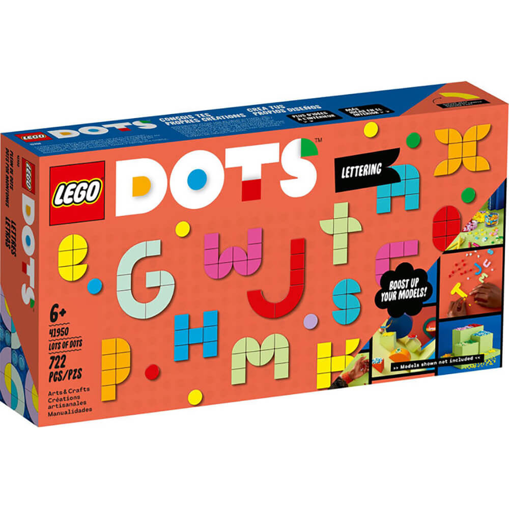 LEGO DOTS Lots of DOTS Lettering 722 Piece Building Set (41950)