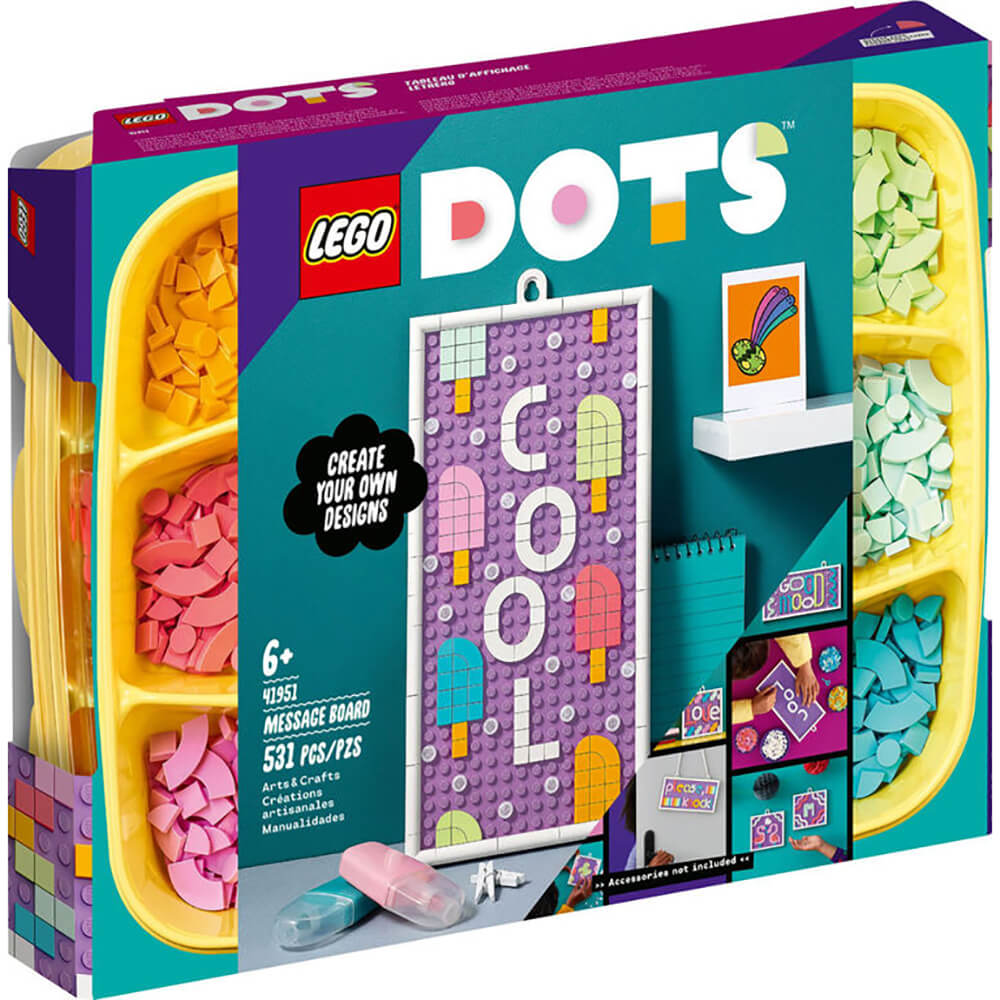 LEGO DOTS Message Board 531 Piece Building Set (41951)