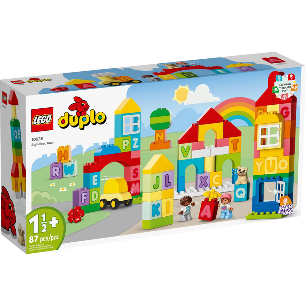 LEGO® DUPLO® Classic Alphabet Town 87 Piece Building Kit (10935)