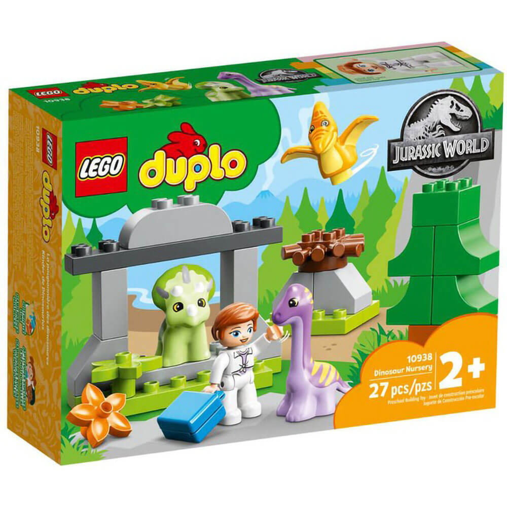 LEGO® DUPLO® Jurassic World Dinosaur Nursery 10938 Building Toy (27 Pieces)