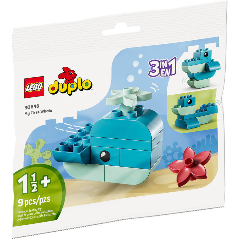 LEGO® DUPLO® My First Whale 9 Piece Building Set (30648)