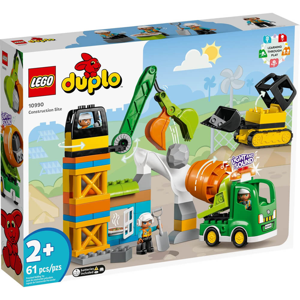 rulletrappe Reskyd Nu LEGO® DUPLO® Town Construction Site 61 Piece Building Kit (10990)