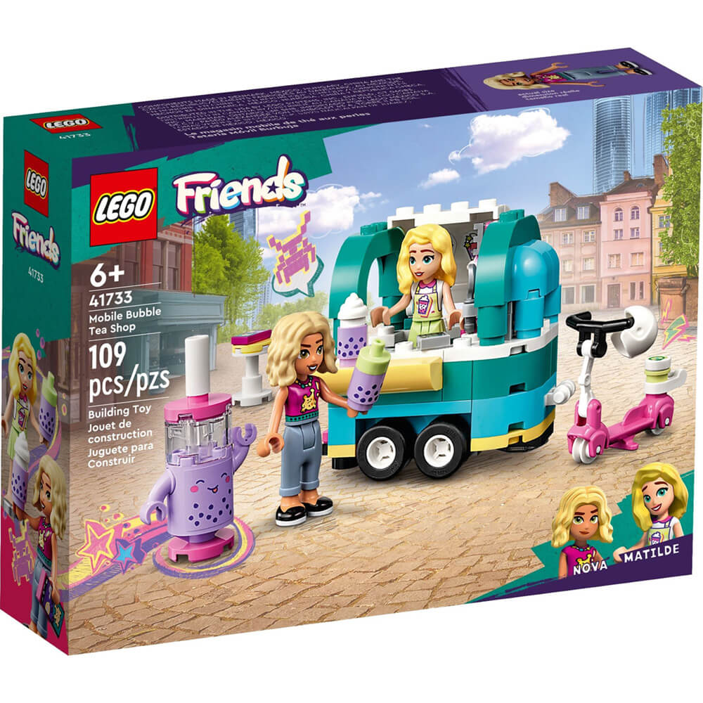 LEGO® Friends Mobile Bubble Tea Shop 109 Piece Building Kit (41733)
