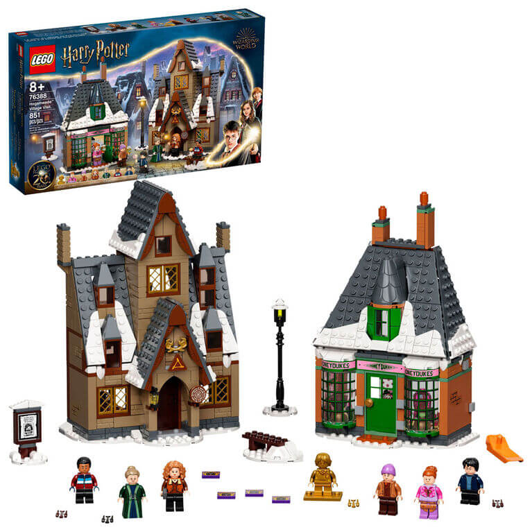 LEGO Harry Potter Hogsmeade Village Visit 851 Piece Building Set (76388)