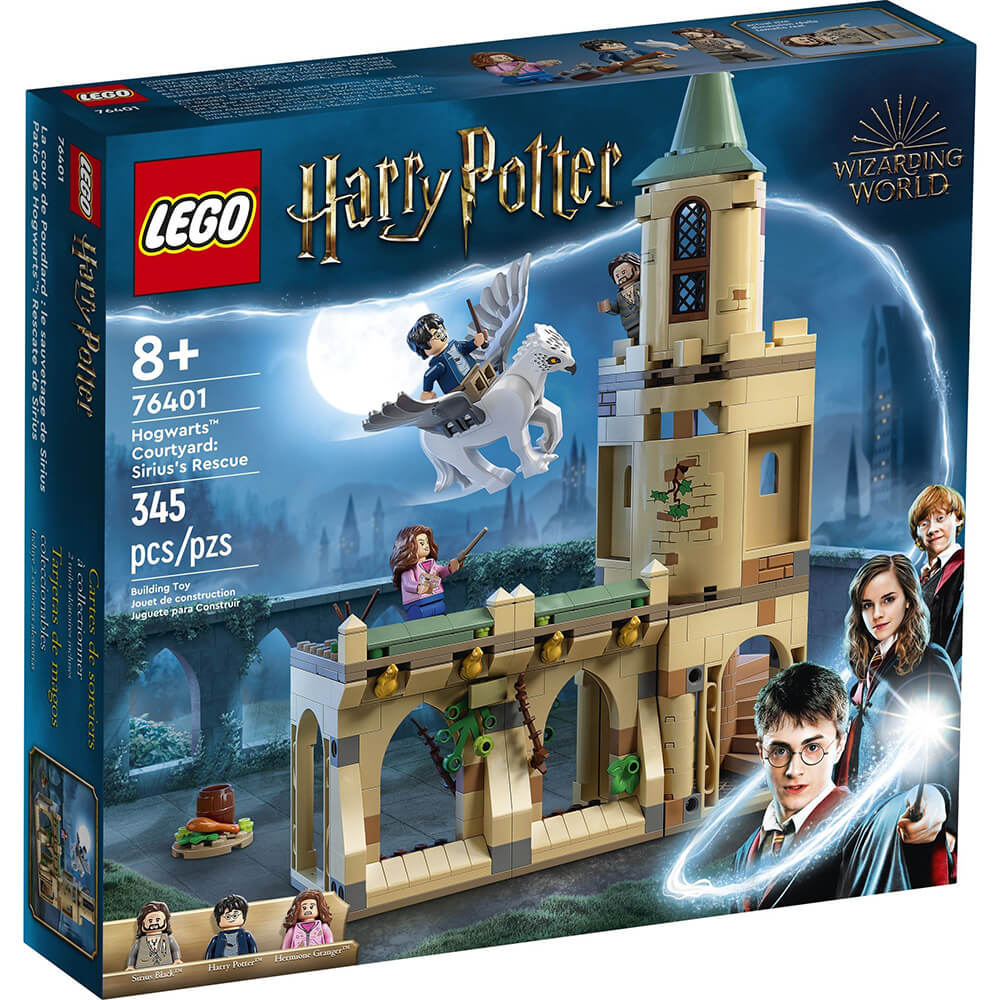 LEGO® Harry Potter™ Hogwarts™ Courtyard: Sirius’s Rescue 76401 Building Kit (345 Pcs)