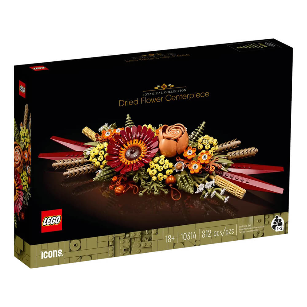LEGO® Icons Dried Flower Centerpiece 812 Piece Building Kit (10314)