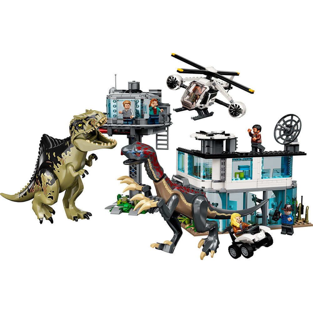 LEGO® Jurassic World Giganotosaurus & Therizinosaurus Attack 76949 (658 Pieces)