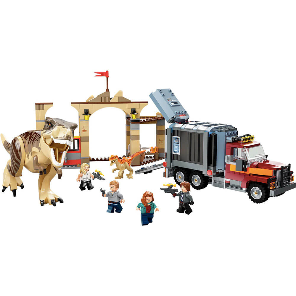 LEGO® Jurassic World T. rex & Atrociraptor Dinosaur Breakout 76948 (461 Pieces)