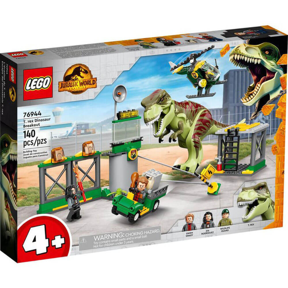LEGO® Jurassic T. rex Dinosaur Breakout Building Kit