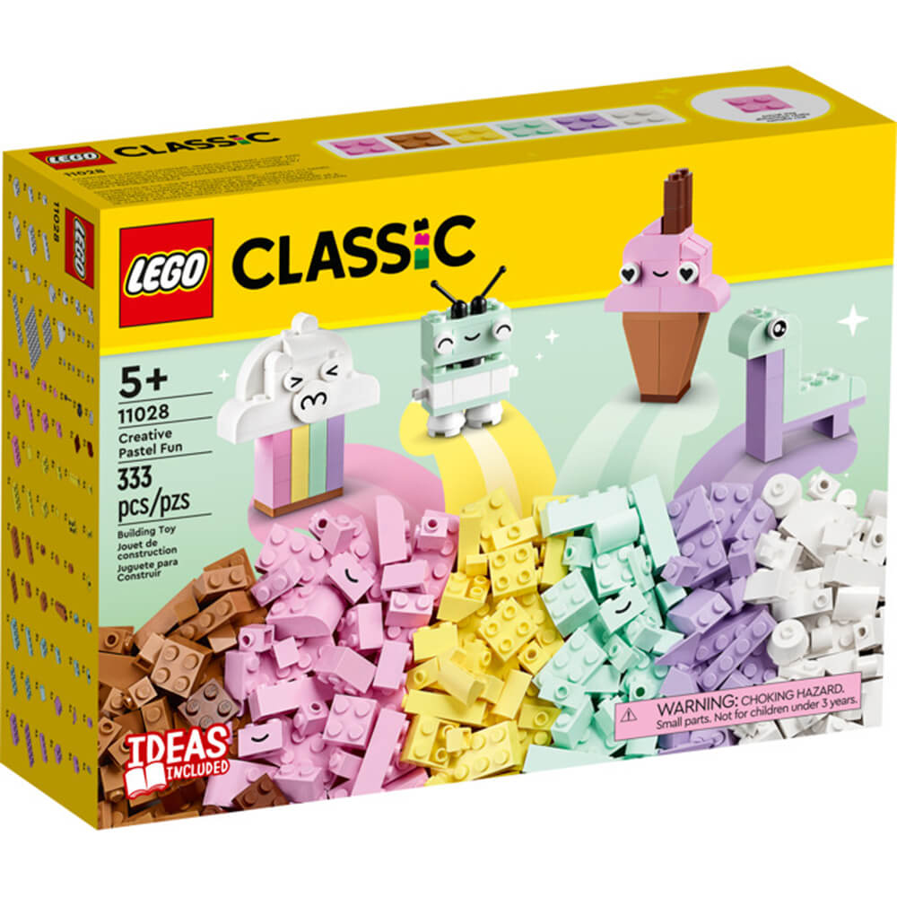 LEGO Classic Creative Pastel Fun 333 Building Set (11028)