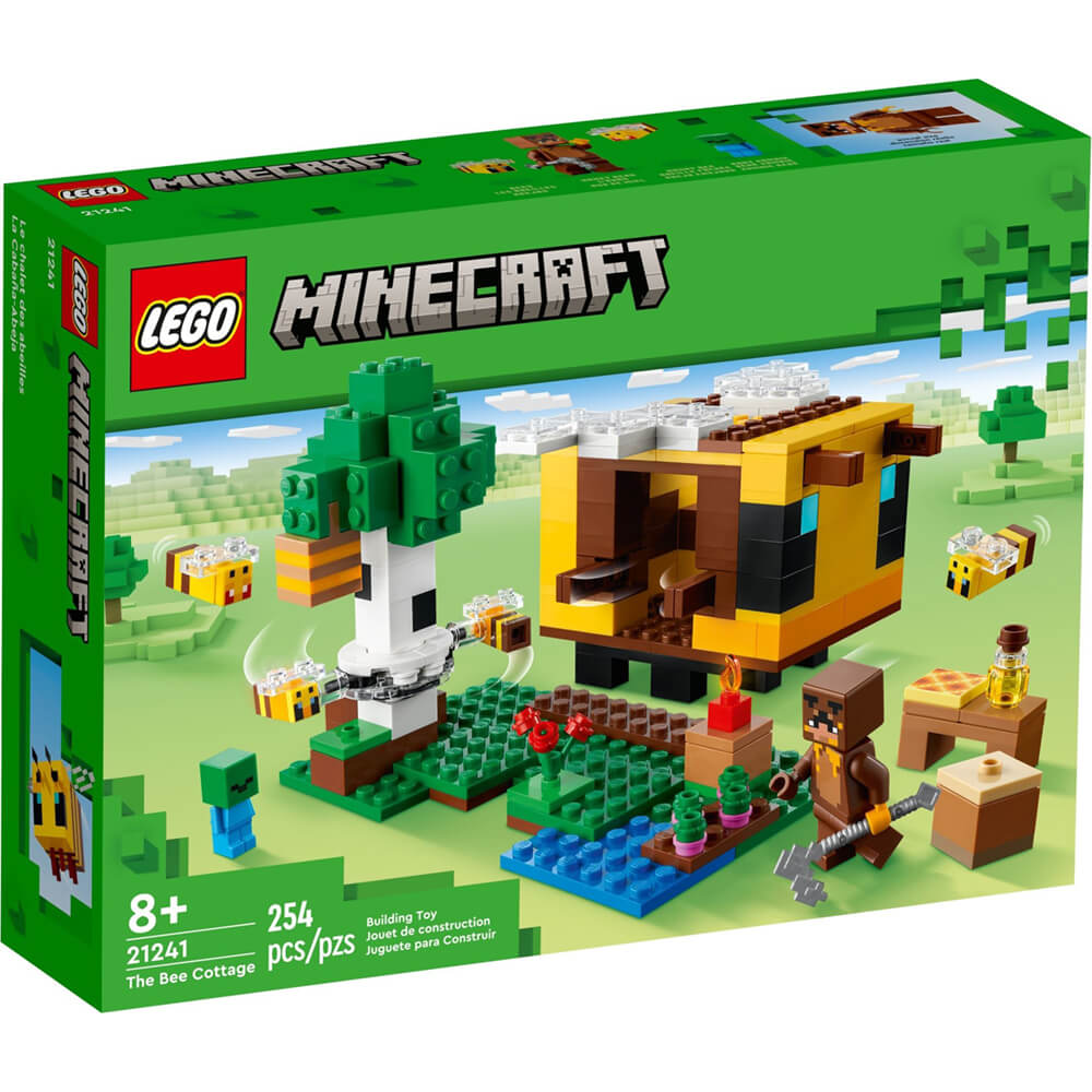 LEGO® Minecraft® The Bee Cottage 254 Piece Building Kit (21241)