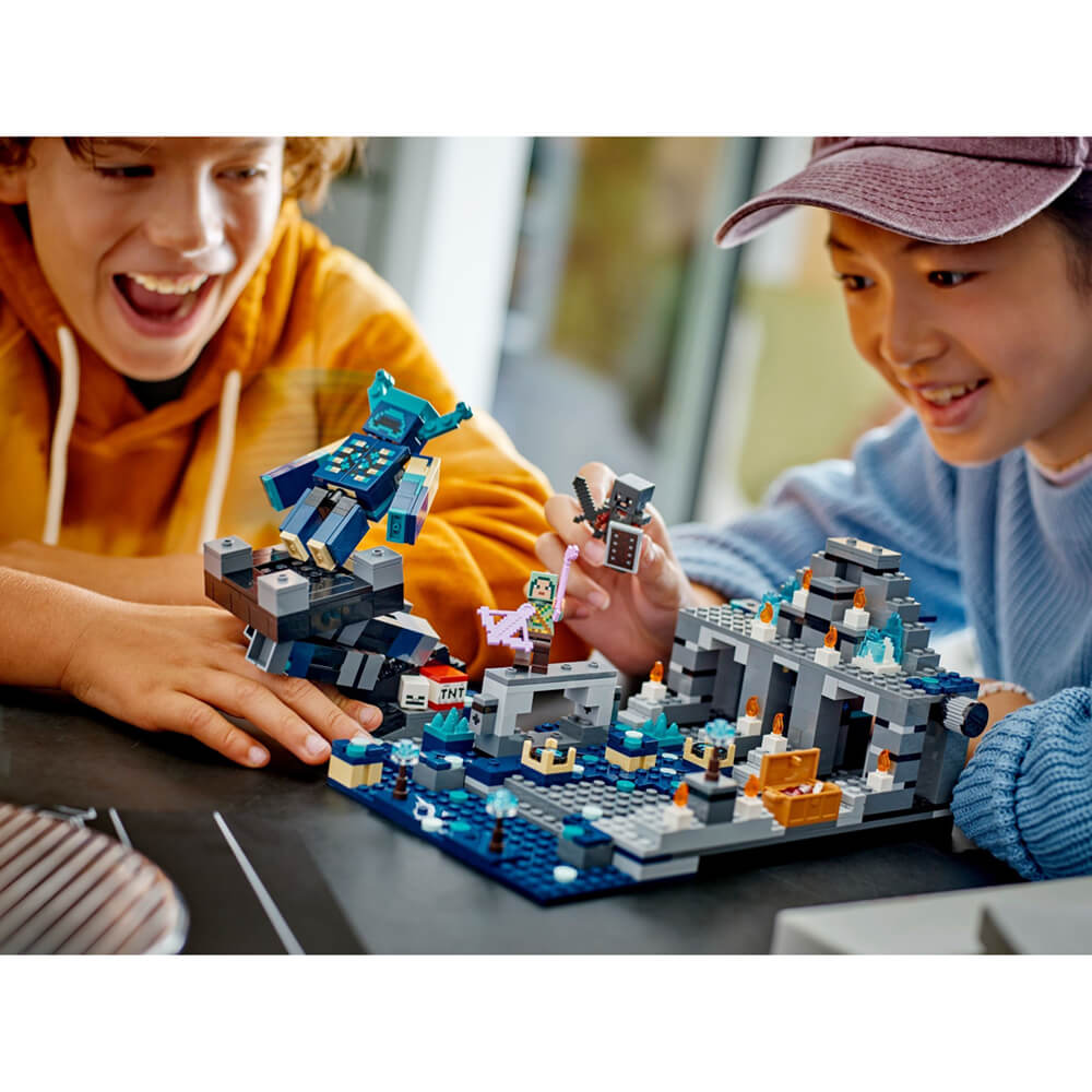 LEGO® Minecraft® The Deep Dark Battle 584 Piece Building Kit (21246)