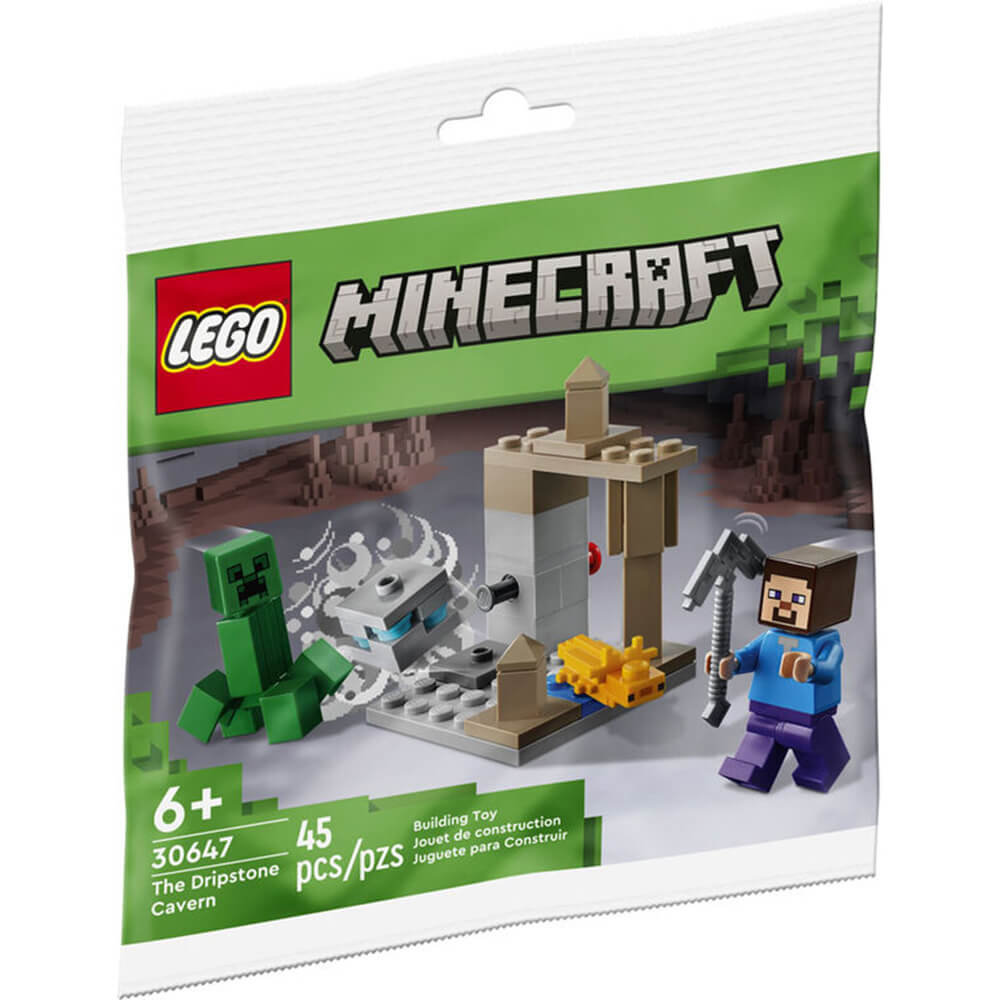 LEGO® Minecraft® The Dripstone Cavern 45 Piece Building Kit (30647)