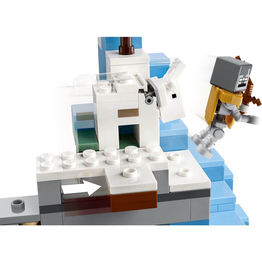 LEGO® Minecraft® The Frozen Peaks 304 Piece Building Kit (21243)