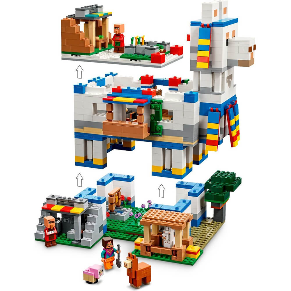 LEGO® Minecraft® The Llama Village 21188 Building Kit (1,252 Pieces)