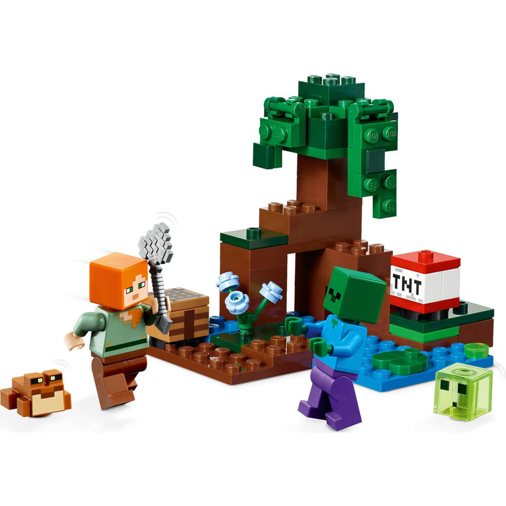 LEGO® Minecraft® The Swamp Adventure 65 Piece Building Kit (21240)