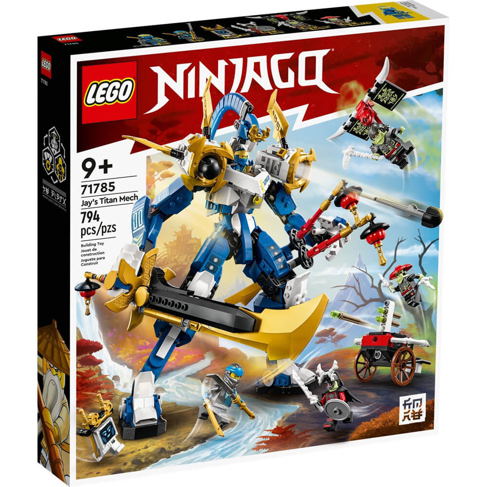 LEGO® Ninjago® Jay’s Titan Mech 794 Piece Building Kit (71785)
