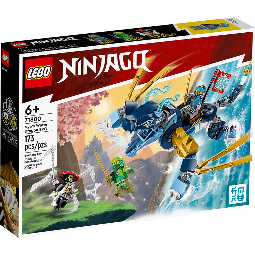 LEGO® Ninjago® Nya’s Water Dragon EVO 173 Piece Building Kit (71800)
