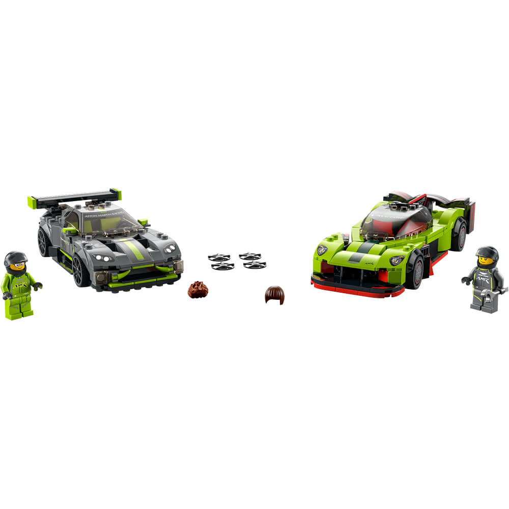 LEGO Speed Champions Aston Martin Valkyrie AMR Pro and Aston Martin Vantage GT3 592 Piece Building Set (76910)