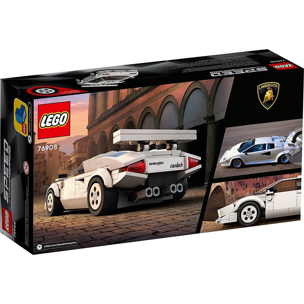 LEGO Speed Champions Lamborghini Countach 262 Piece Building Set (76908)