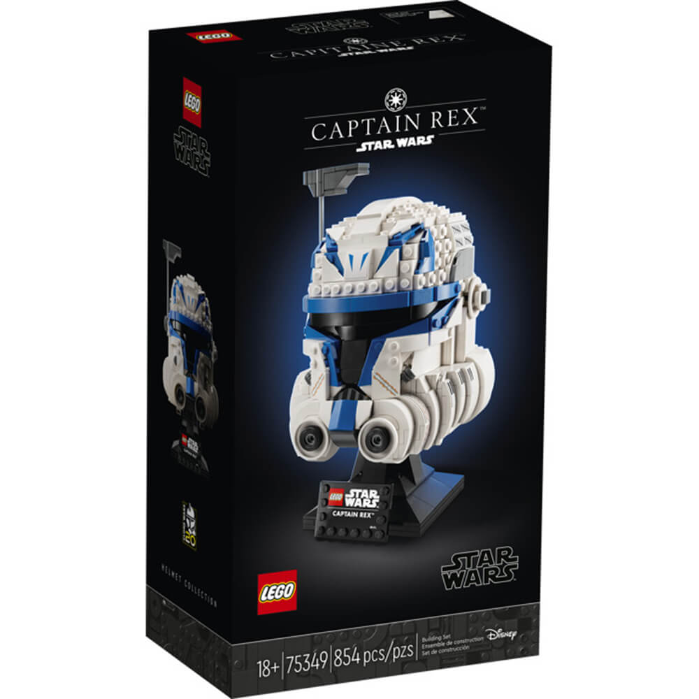LEGO® Star Wars™ Captain Rex™ Helmet 854 Piece Building Kit (75349)