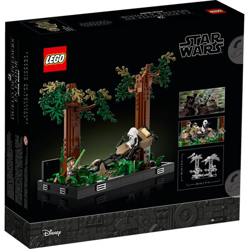 halv otte skrivning mund LEGO® Star Wars Endor™ Speeder Chase Diorama 608 Piece Building Set (7
