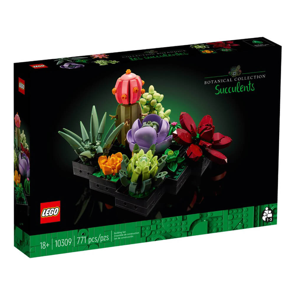 LEGO® Creator Expert Succulents 10309 Plant Decor Building Kit (771 Pieces)