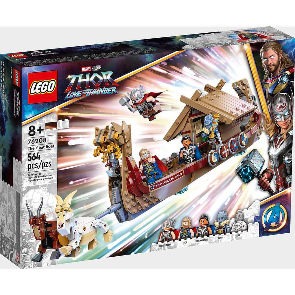 LEGO® Super Heroes Marvel The Goat Boat 76208 Kit (564 Pieces)