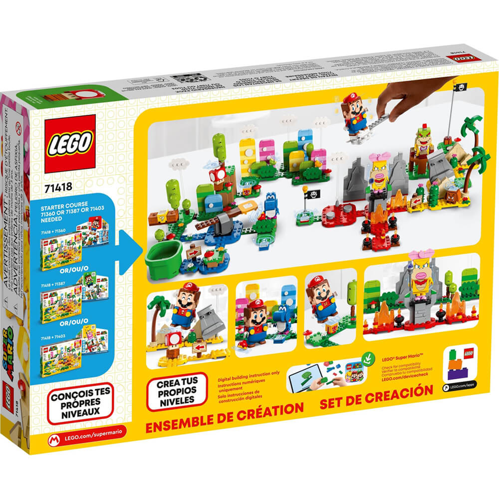 LEGO® Super Mario™ Creativity Toolbox Maker Set 588 Piece Building Kit (71418)