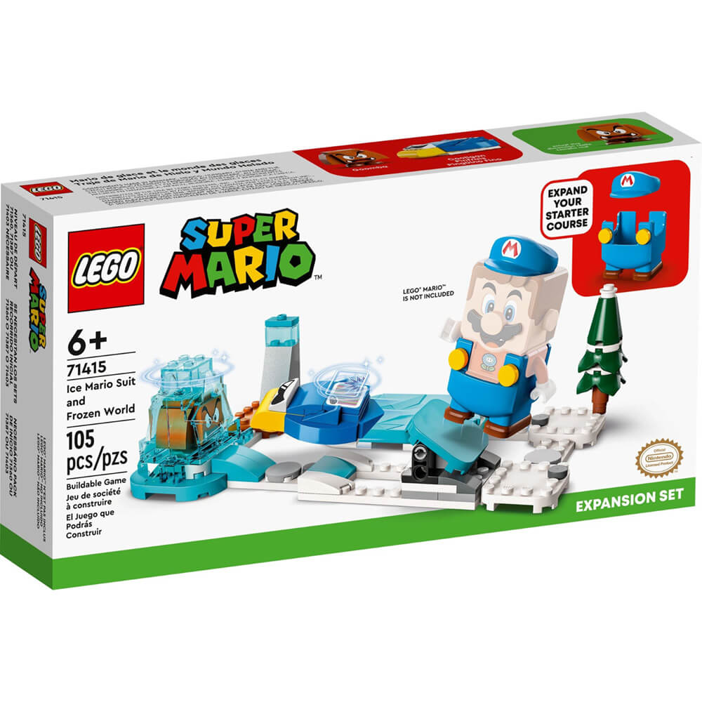 LEGO® Super Mario™ Ice Mario Suit and Frozen World Expansion Set 105 Piece Building Kit (71415)