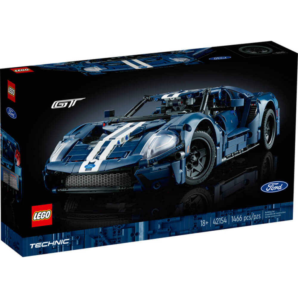 LEGO Technic 42154 Ford GT detailed building review - smaller