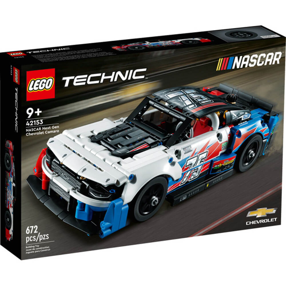 LEGO® Technic NASCAR® Gen Chevrolet ZL1 672 Piece Building Kit (42153)