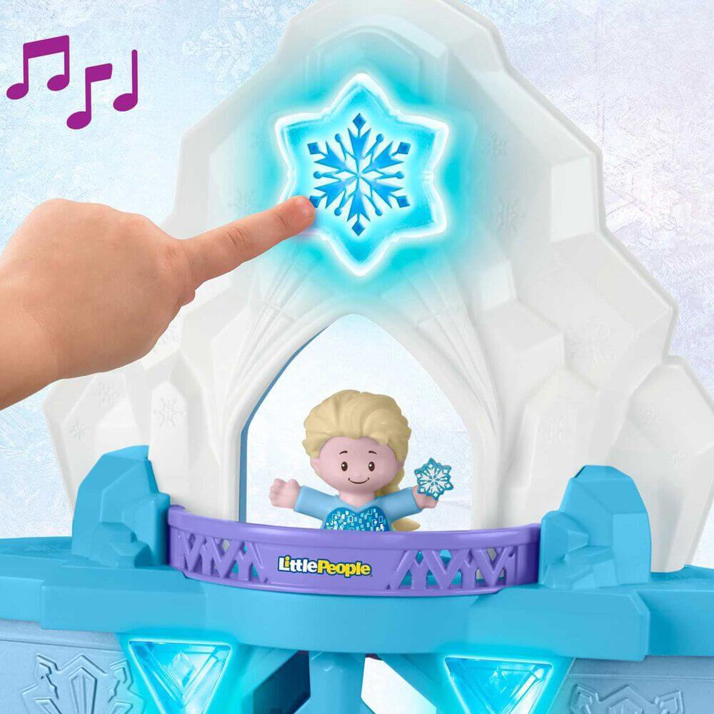 Little People Disney Frozen Elsa's Enchanted Lights Palace Playset