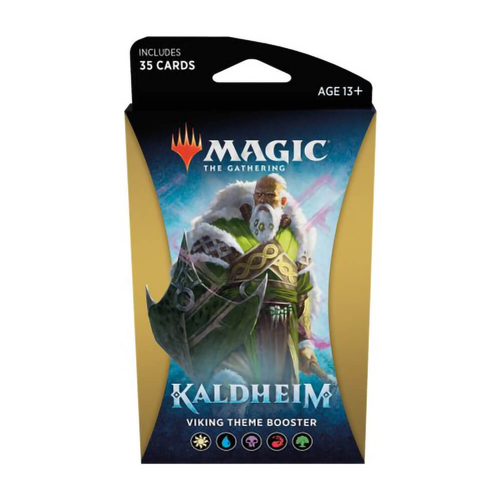 Magic MTG TCG Kaldheim Theme Booster Viking Maziply Toys Magic MTG TCG Kaldheim Theme Booster Viking Maziply Toys