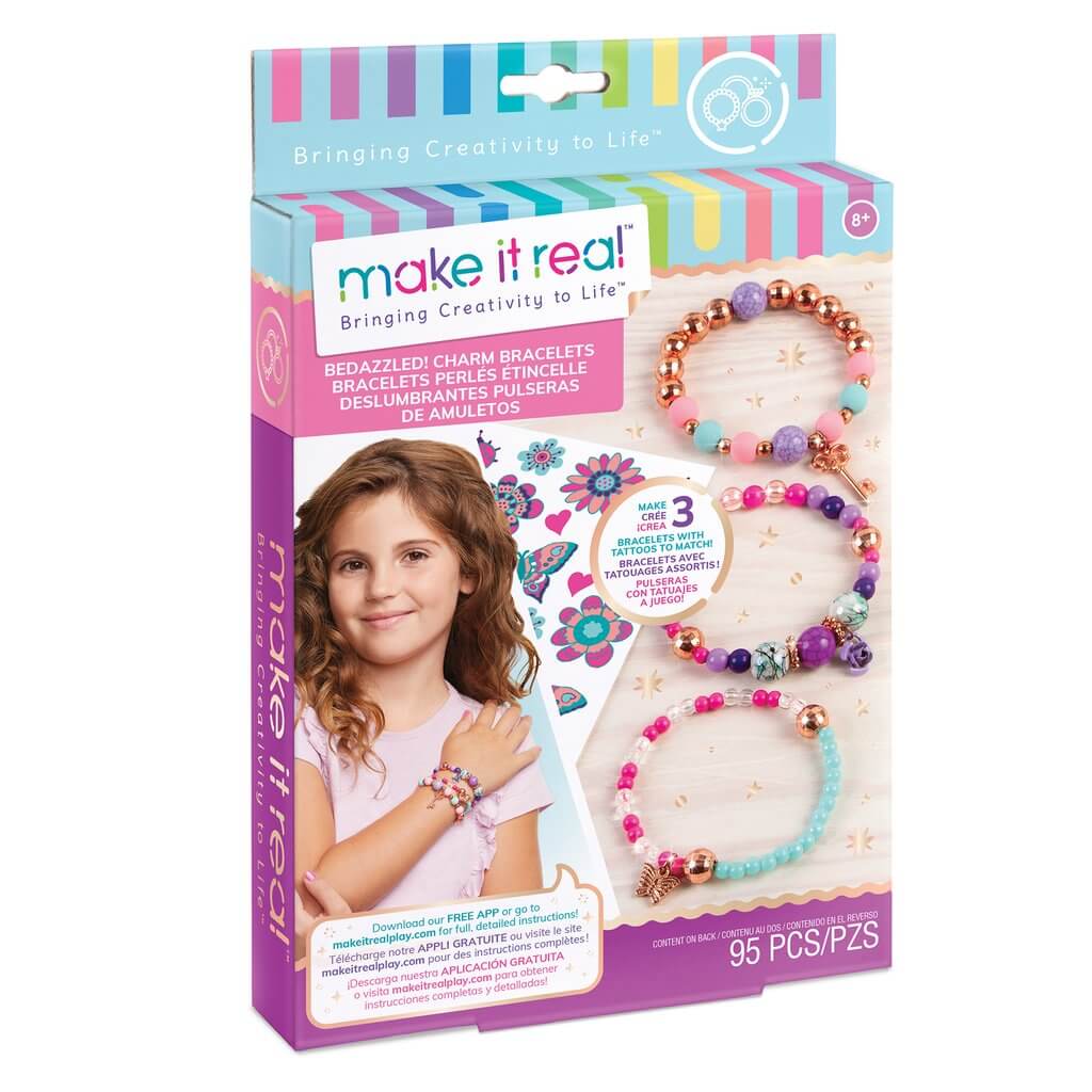 Make It Real Bedazzled! Charm Bracelets  Blooming Creativity