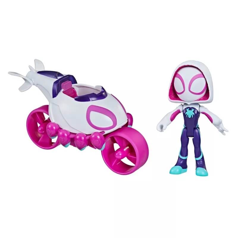 Marvel Spidey and His Amazing Friends Ghost-Spider and Copter-Cycle
