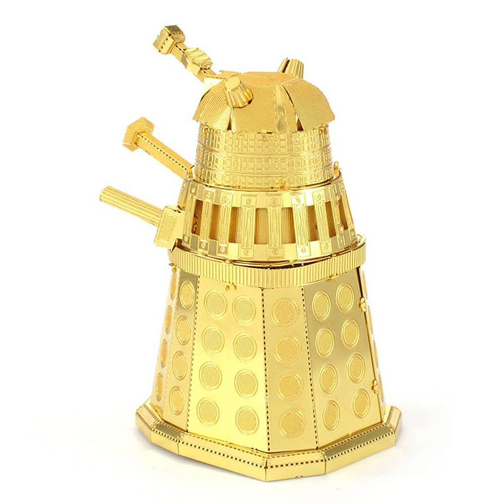 Metal Earth Doctor Who Gold Dalek 1 Sheet Metal Model Kit