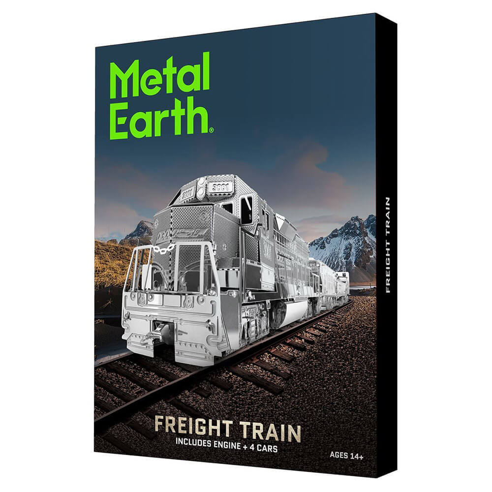 Metal Earth Freight Train Set Box Gift Set