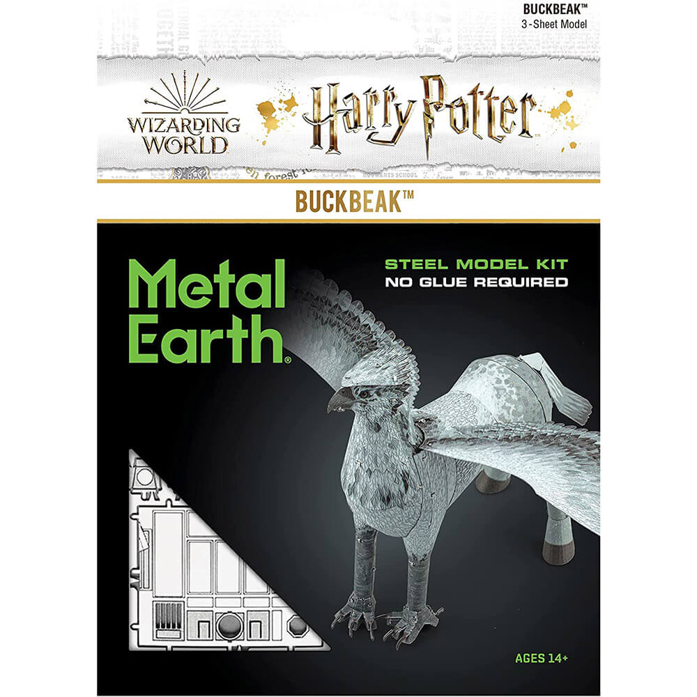 Metal Earth Harry Potter Buckbeak 3 Sheet Metal Model Kit